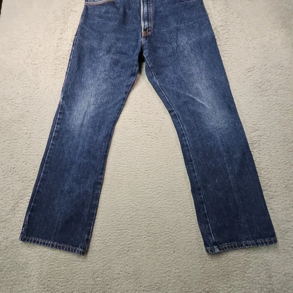 VTG Levis 517 Jeans Mens 36x30 Blue Denim Western Bootcut Ranch Rodeo Mexico Y2K